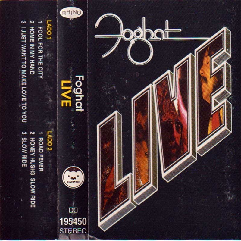 FOGHAT - LIVE