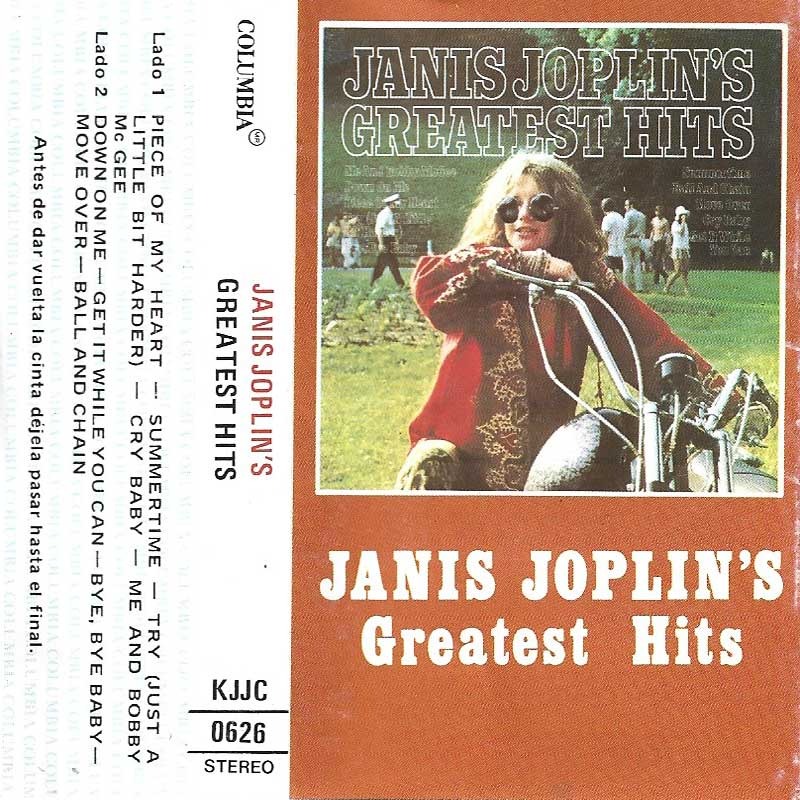 JANIS JOPLIN - GREATEST HITS