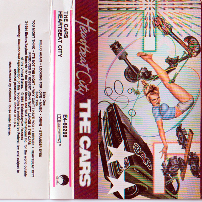 THE CARS - HEARTBEAT CITY