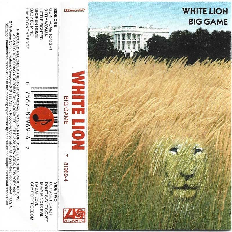 WHITE LION - BIG GAME